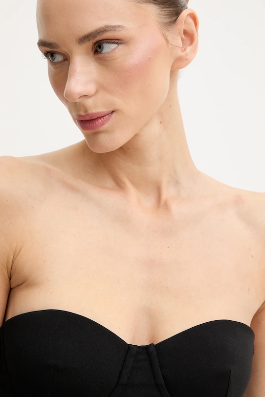 Patrizia Pepe sukienka czarny 8A1654.A6F5