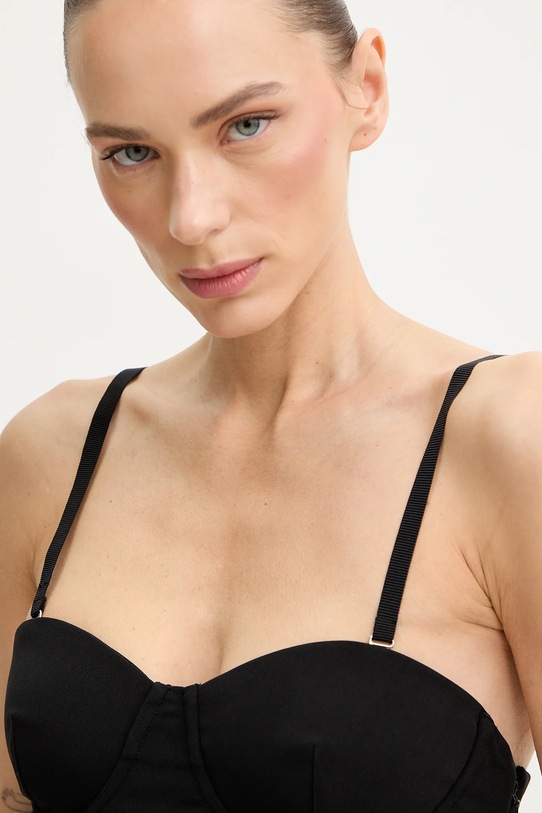 Patrizia Pepe sukienka 8A1654.A6F5 czarny