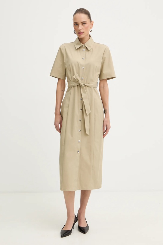 Patrizia Pepe sukienka casual beżowy 8A1658.A716