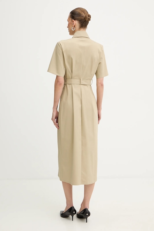 Odzież Patrizia Pepe sukienka 8A1658.A716 beżowy