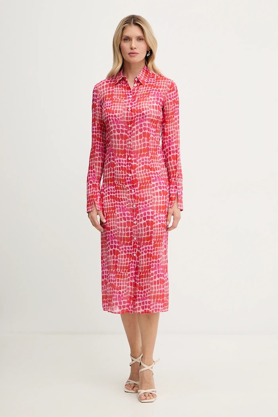 Patrizia Pepe sukienka casual czerwony 8A1662.A725