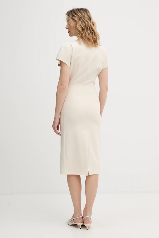Odzież Patrizia Pepe sukienka 8A1663.A6F5 beżowy