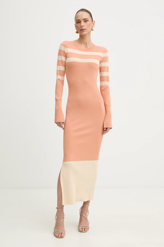 Patrizia Pepe sukienka casual pomarańczowy 8A1666.K323