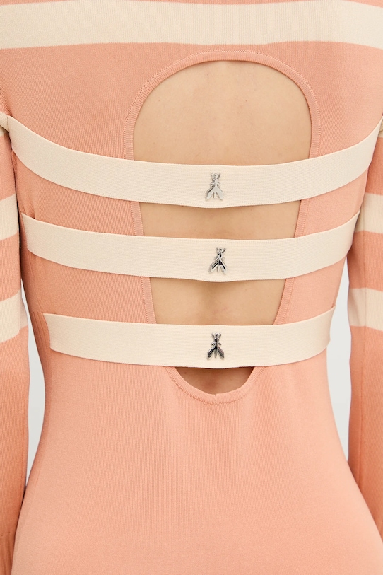 Patrizia Pepe sukienka 8A1666.K323 pomarańczowy