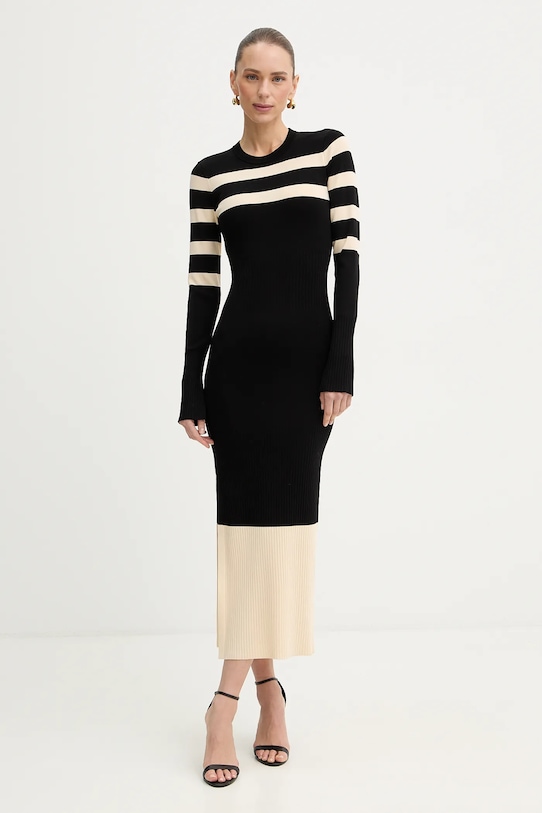 Patrizia Pepe sukienka casual czarny 8A1666.K323