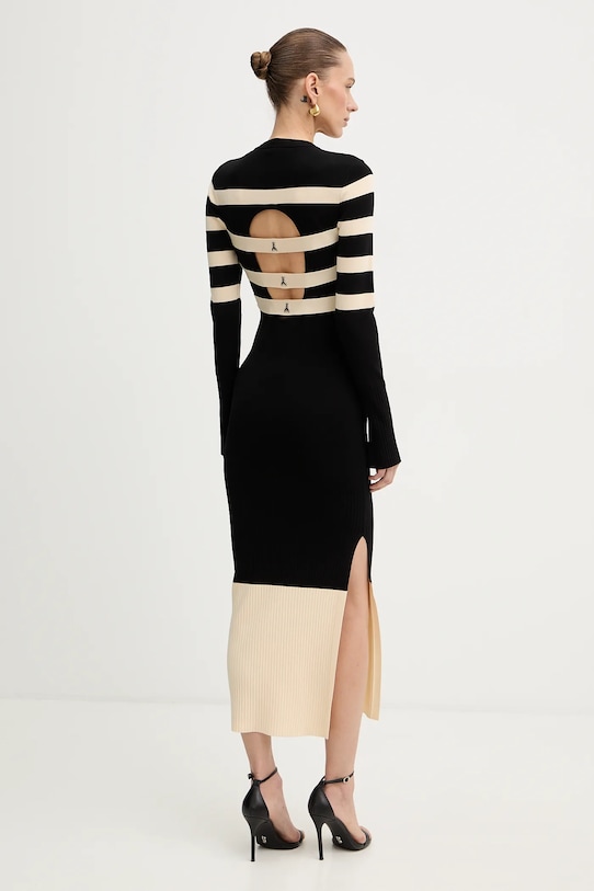 Odzież Patrizia Pepe sukienka 8A1666.K323 czarny