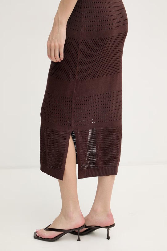 Joseph Ribkoff svetrové šaty s viskózou 262931 hnedá