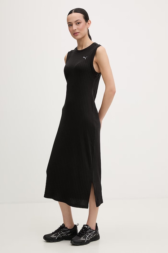 Puma sukienka HER Relaxed 691894 czarny SS26