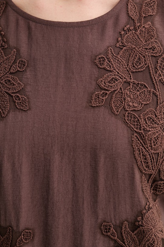 ERMANNO Firenze καλοκαιρινό D48EQ058ES7 καφέ