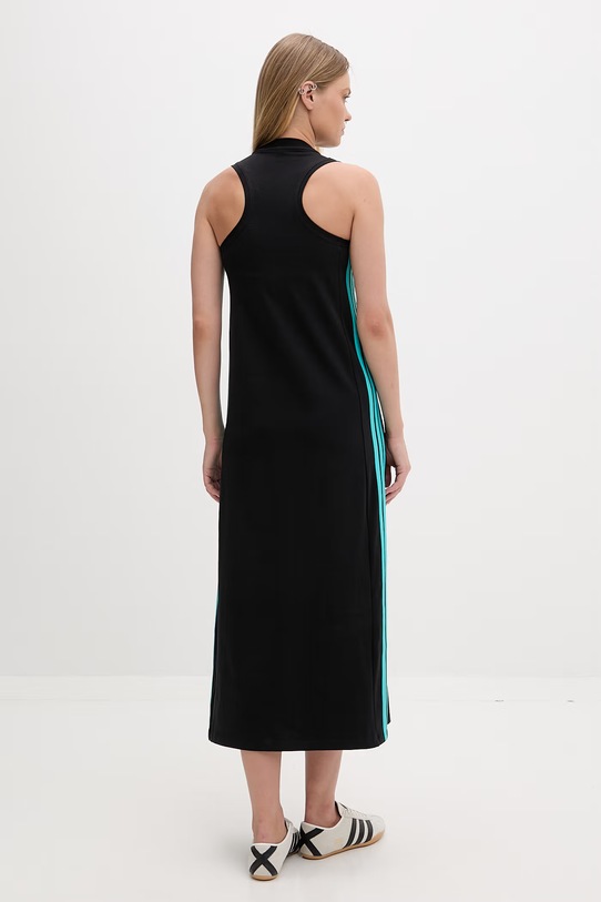 Odzież adidas sukienka sportowa bawełniana z elastanem x Mercedes KE5923 czarny