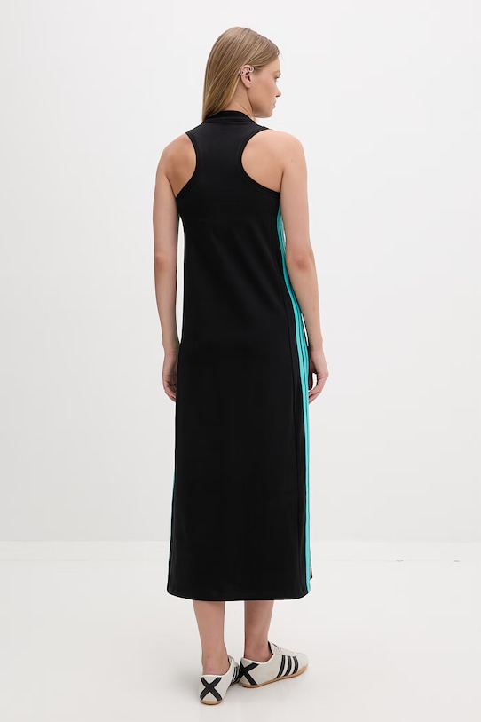 Odzież adidas sukienka sportowa bawełniana z elastanem x Mercedes KE5923 czarny