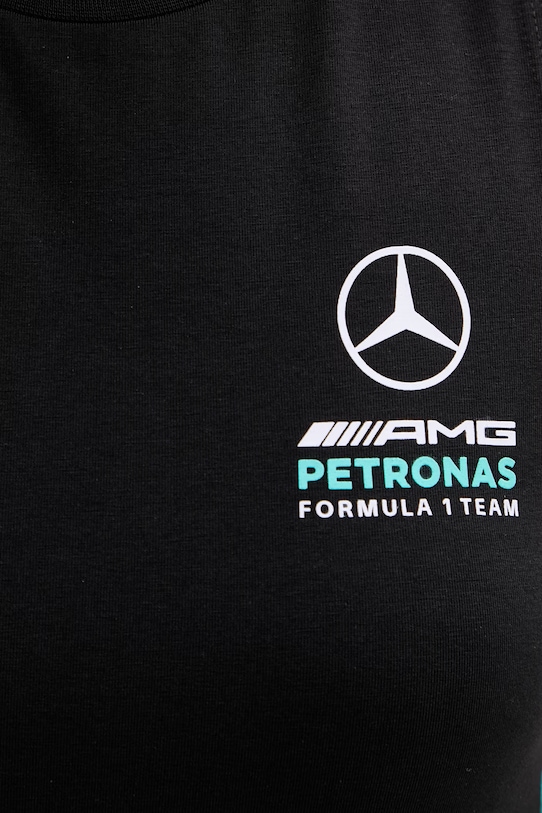 adidas sukienka sportowa bawełniana z elastanem x Mercedes KE5923 czarny