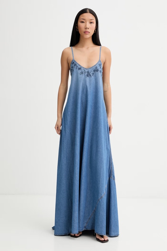 Ermanno Scervino LIFE літня сукня джинсова блакитний D484Q700YKR