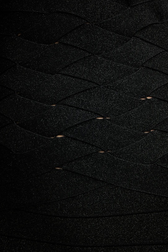 Herve Leger sukienka Maxine HLM8551109 czarny