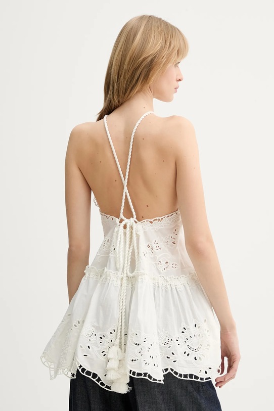 Odzież Farm Rio sukienka bawełniana 351595 biały