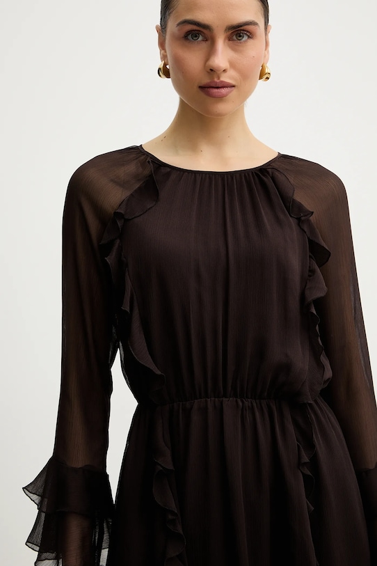 Morgan sukienka brązowy RAKEY