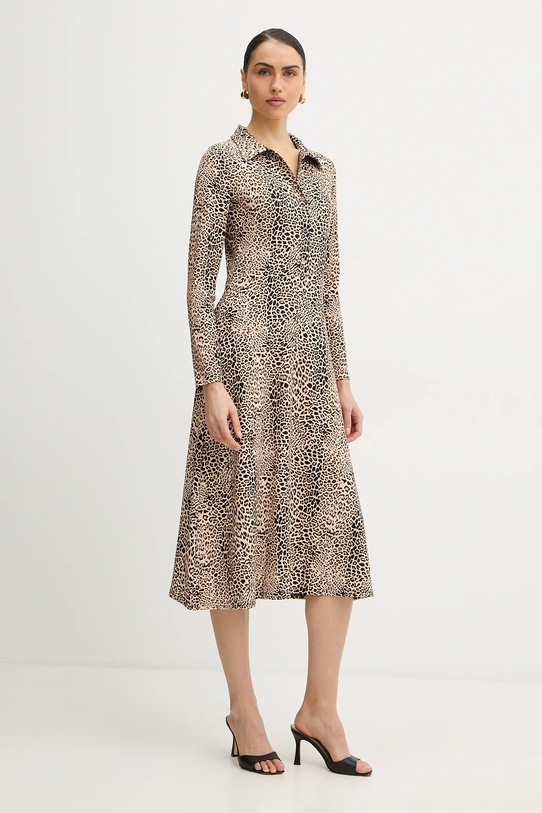 Morgan sukienka wzorzyste beżowy RINGO