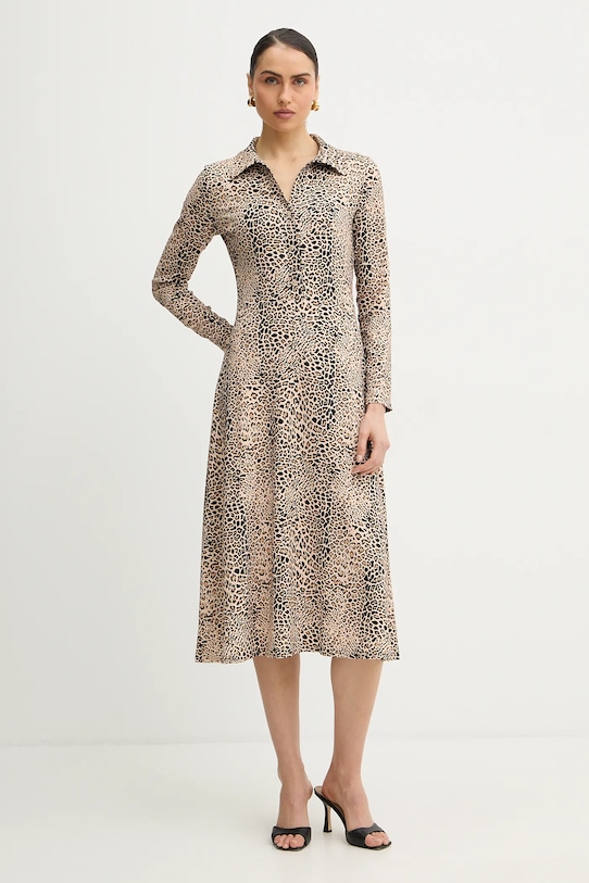 Šaty Morgan RINGO béžová SS26