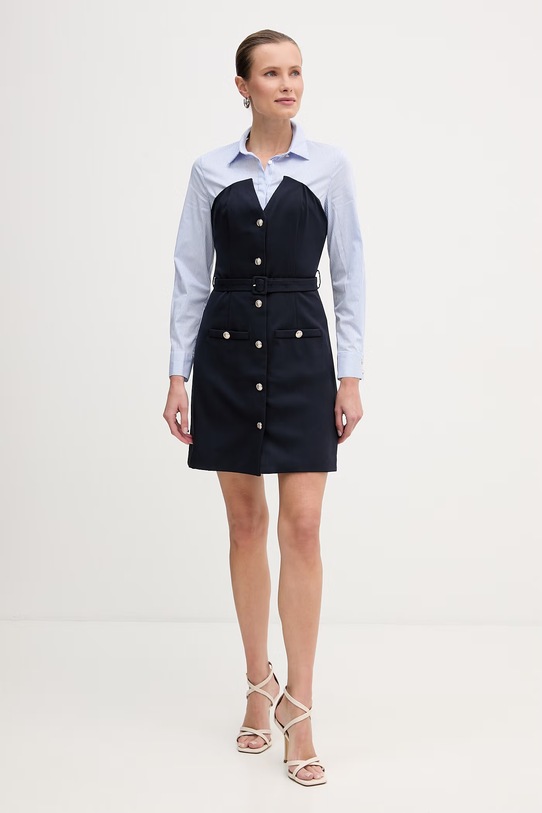 Morgan sukienka RIVOL granatowy SS26