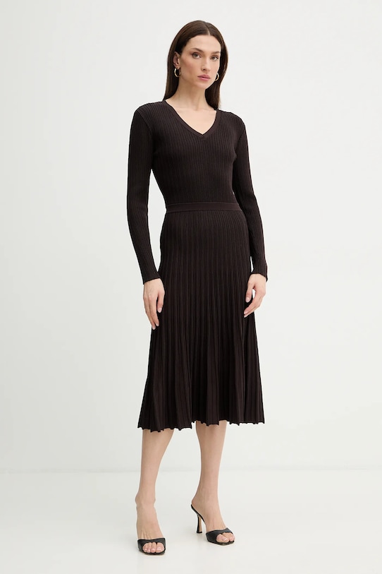 Morgan sukienka casual brązowy RMARCIA