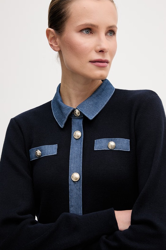 Morgan sukienka granatowy RMARISE