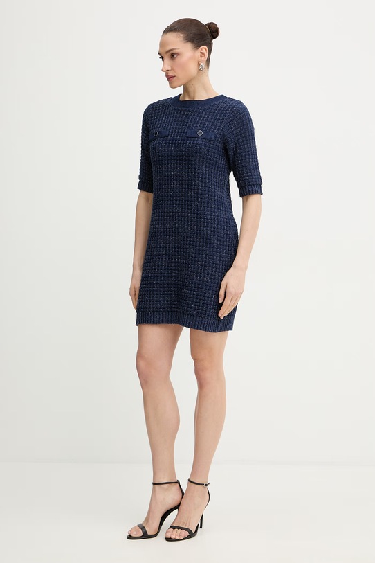 Morgan sukienka RMBLEU granatowy SS26