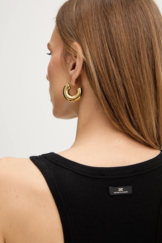 Elisabetta Franchi sukienka z dodatkiem wełny AB20B61E2