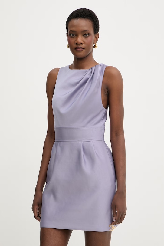 Elisabetta Franchi sukienka fioletowy AB87561E2