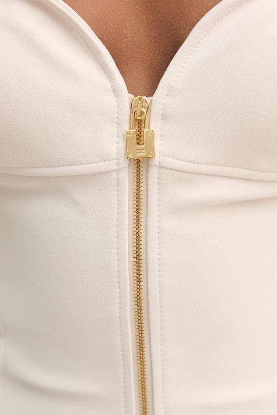 Elisabetta Franchi mała czarna AB90061E2 beżowy