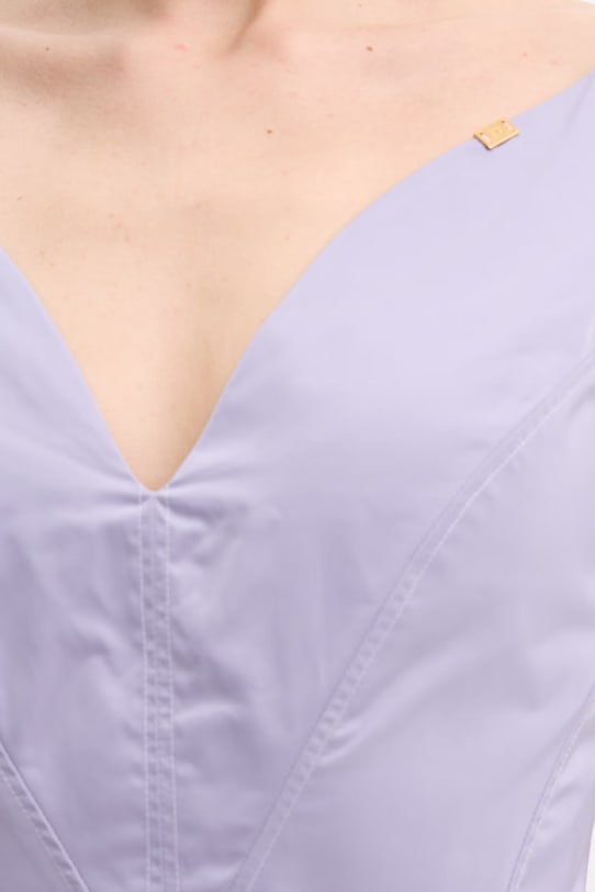 Elisabetta Franchi sukienka letnia AB90361E2 fioletowy