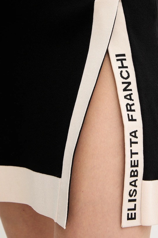 Elisabetta Franchi sukienka AM02S61E2 czarny