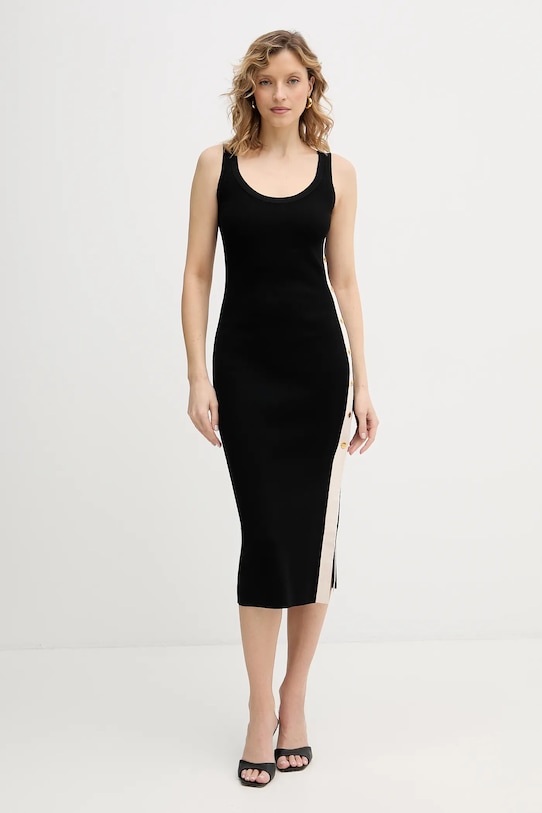 Платье Elisabetta Franchi casual чёрный AM03S61E2