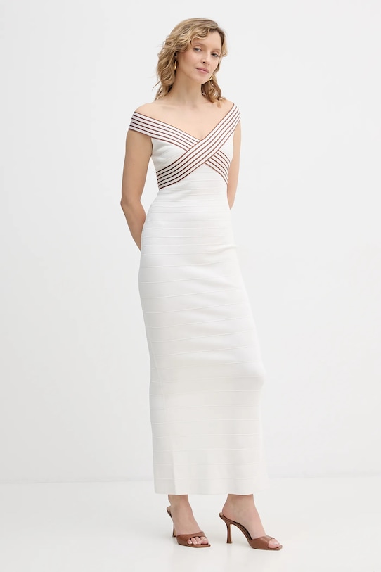 Платье Elisabetta Franchi AM75S61E2 бежевый SS26