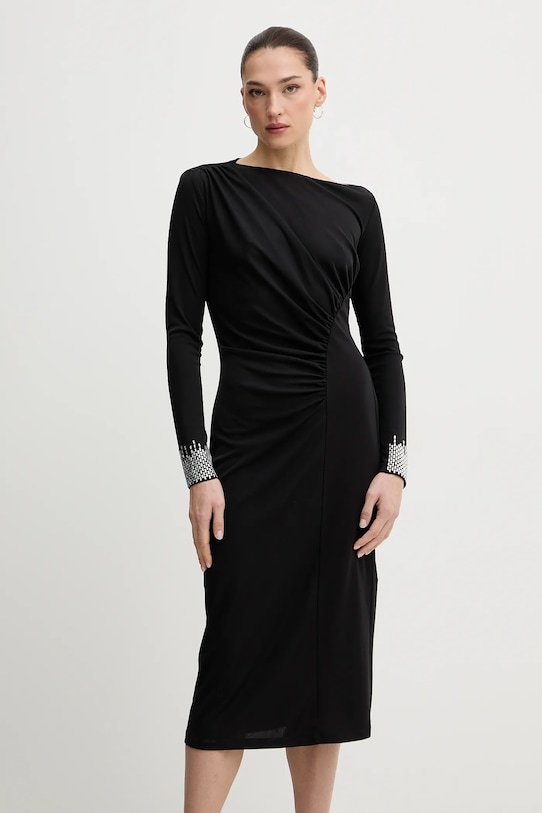 Liu Jo sukienka WA6195.J4844 czarny SS26