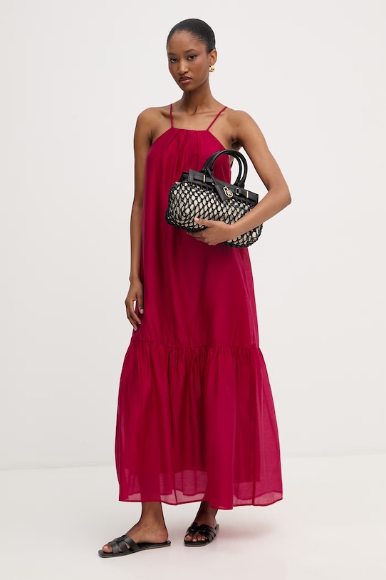 Liu Jo sukienka letnia z lyocellem WA6364.T435A różowy SS26