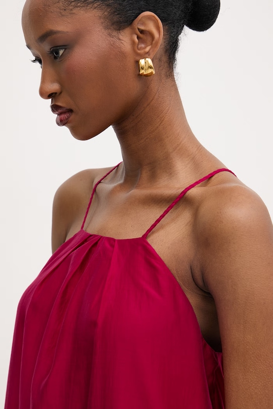 Liu Jo sukienka letnia z lyocellem różowy WA6364.T435A