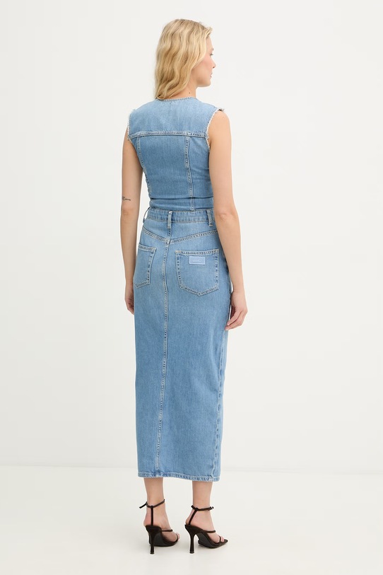 Odzież Liu Jo sukienka jeansowa UA6123.D0309 niebieski