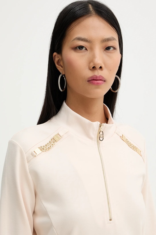 Odzież Liu Jo sukienka TA6019.JS182 beżowy