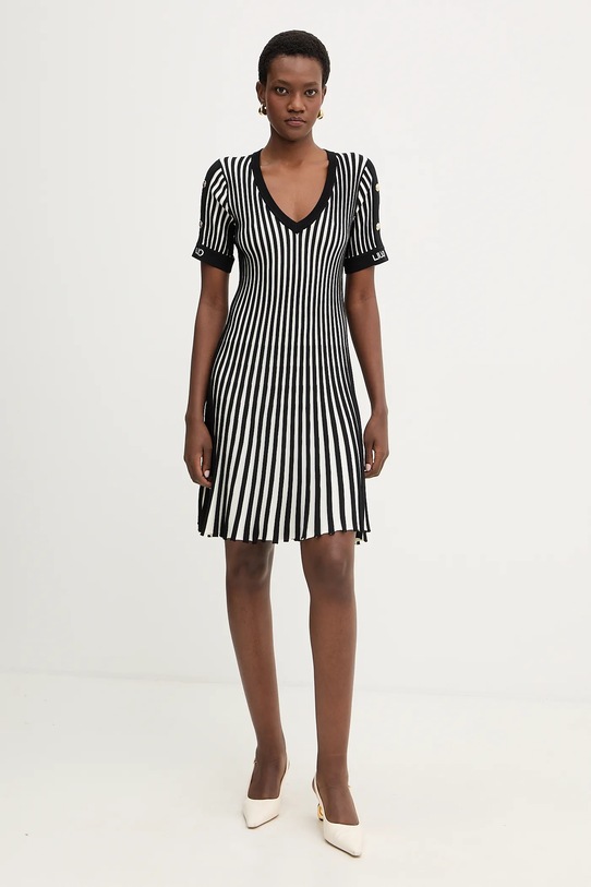 Liu Jo sukienka TA6062.MS55N biały SS26