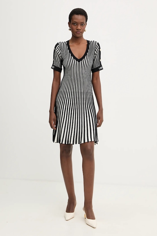 Liu Jo sukienka TA6062.MS55N biały SS26