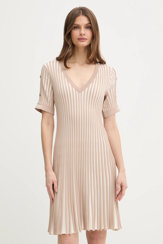 Liu Jo sukienka casual brązowy TA6062.MS55N