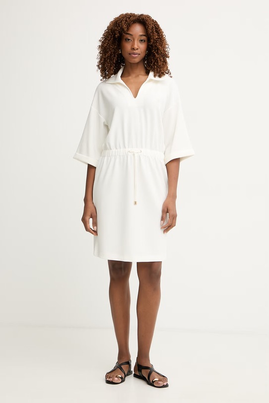 Liu Jo sukienka z modalem beżowy TA6121.JS869