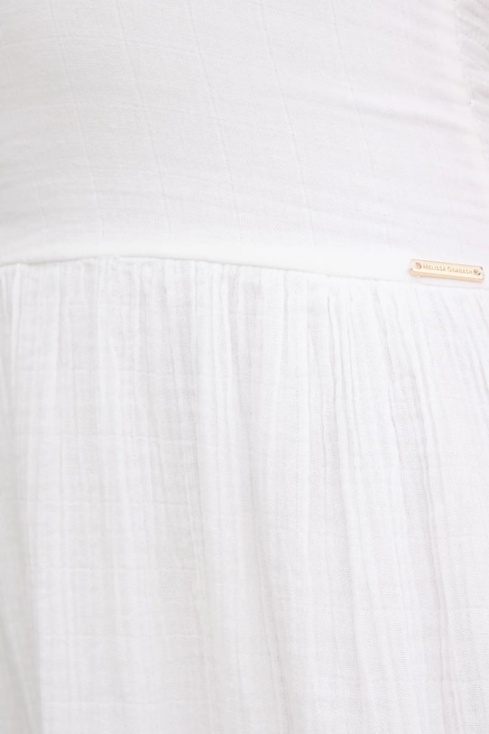 Melissa Odabash sukienka plażowa bawełniana MO.SHAY biały