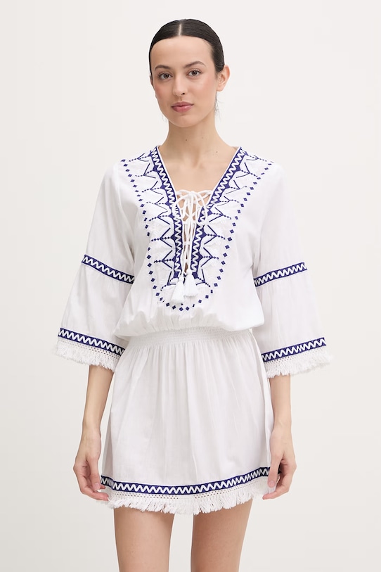 Melissa Odabash sukienka plażowa damska biały MO.MARTINA