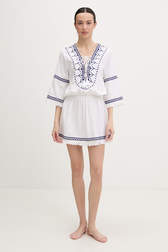 Melissa Odabash sukienka plażowa damska MO.MARTINA biały SS26