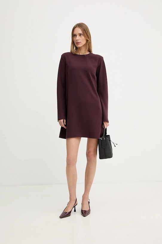 Marella sukienka AVOCADO 2613221021200 bordowy SS26