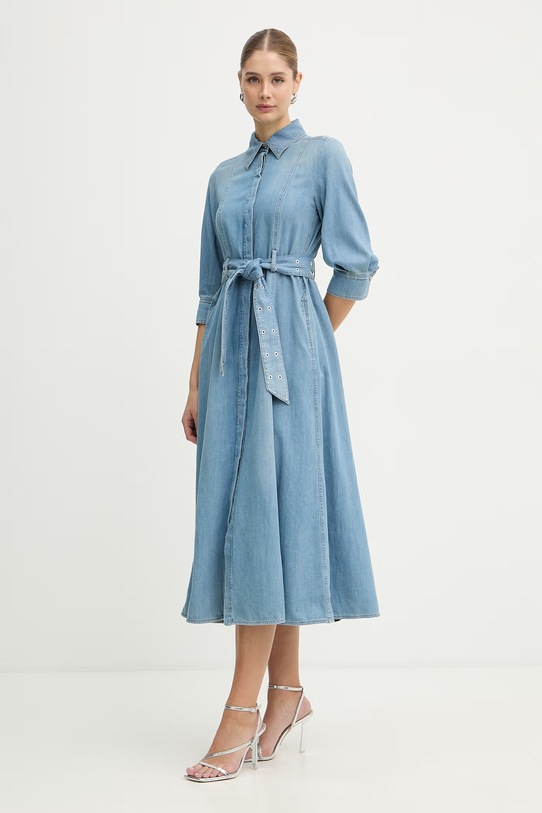 Marella sukienka jeansowa GIAMBO 2613221024200 niebieski SS26