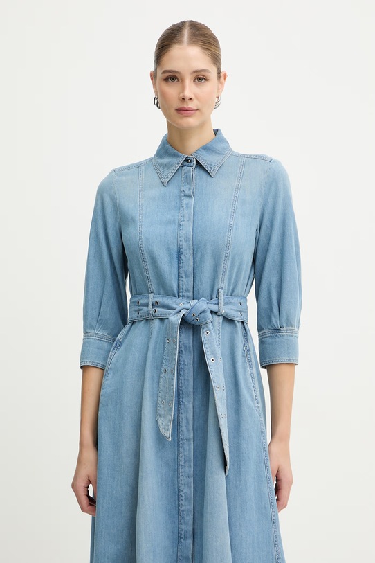 Marella sukienka jeansowa GIAMBO niebieski 2613221024200