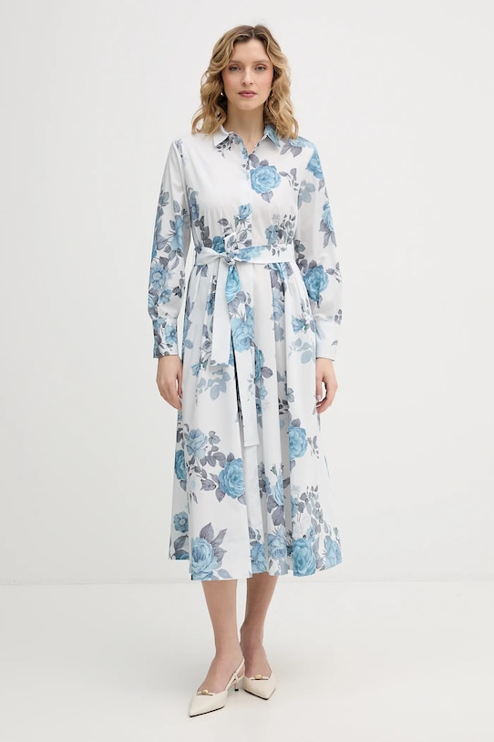 Marella sukienka FORMICA wzorzyste biały 2613221161200