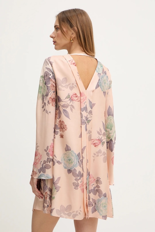 Odzież Marella sukienka jedwabna SAMBA 2613221171200 beżowy